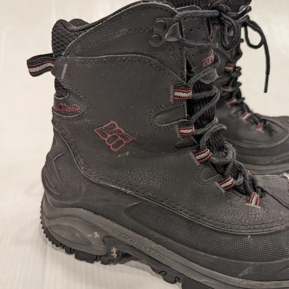 COLUMBIA Bugaboo200 grams insulated waterproof men's snow boots size 8.5